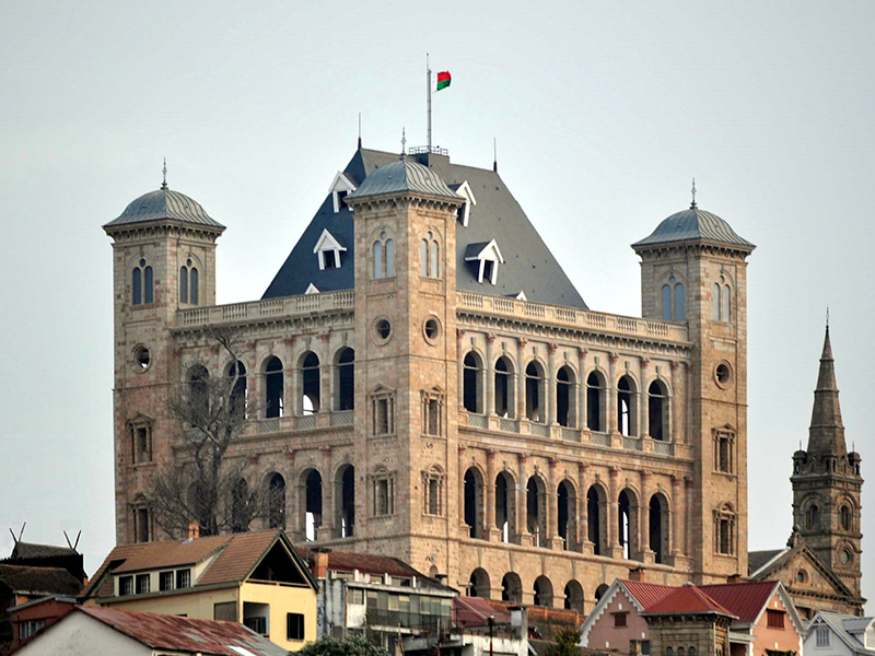 Rova Manjakamiadana à Antananarivo Madagascar